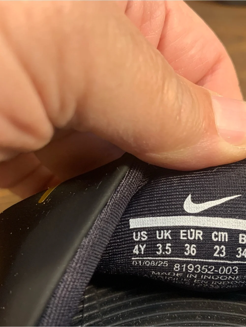 Nike image shows